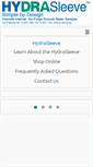 Mobile Screenshot of hydrasleeve.com